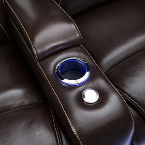 69''+Wide+Genuine+Leather+Power+Recliner+Home+Theater+Seating+ne+Cup+Holder (7)